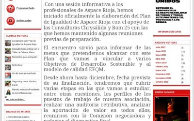 Lanzamiento del Plan de Igualdad de Aspace Rioja