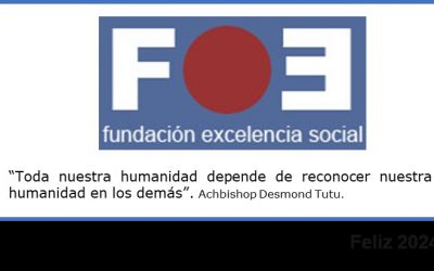 La fundación Excelencia social os desea Feliz 2024
